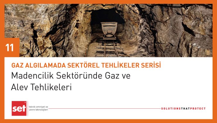 Madencilik sektöründe gaz ve alev tehlikeleri