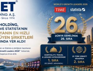 Net Holding, TIME ve Statista’nın “World’s Growth Leaders 2026” Listesinde Dünyanın En Hızlı Büyüyen Şirketleri Arasında Yer Aldı