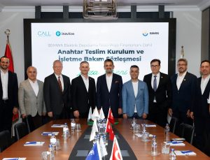 Türkiye’nin ilk Yap-İşlet-Devret Enerji Depolama Projesi İçin İmzalar Atıldı