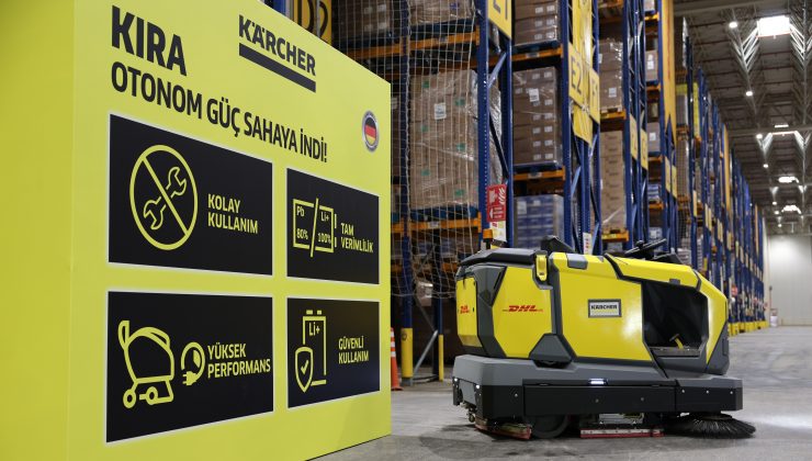 DHL Supply Chain Türkiye Depolarında Kärcher ile Otonom Temizlik Dönemi