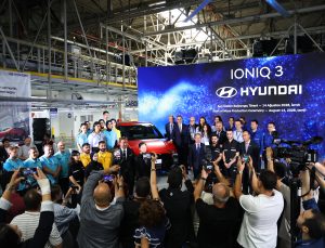 Hyundai Motor Türkiye, ilk elektrikli aracı IONIQ 3’ün üretimine başladı