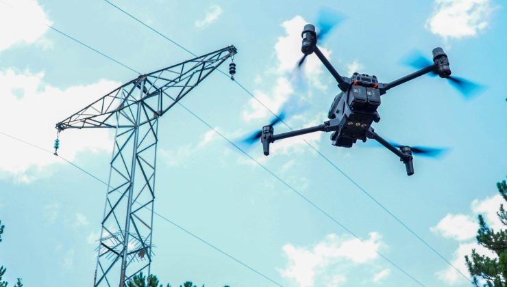 Enerjisa Dağıtım Şirketleri drone teknolojisiyle ormanlık alanlardaki şebekesini izliyor